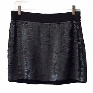 BCBGMAXAZRIA Sequin Mini Skirt Size S